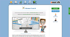 Desktop Screenshot of emat.dk