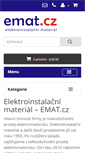 Mobile Screenshot of emat.cz